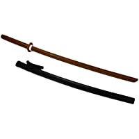 Dershogun Bokken de Roble Rojo con Saya Calidad Superior con Vaina Espada